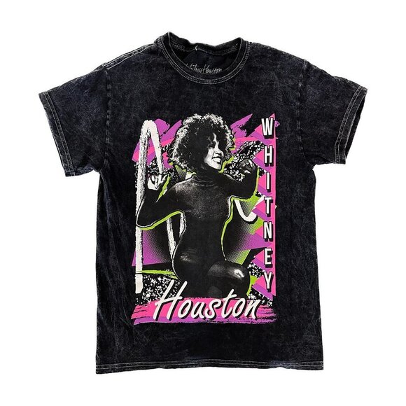 Whitney Houston Officially Licensed Graphic Tee - Unisex - Size Small - Picture 1 of 3